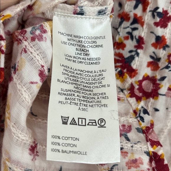 Anthropologie Pilcro The Kiera Blouse in Light Orange - Picture 6 of 8